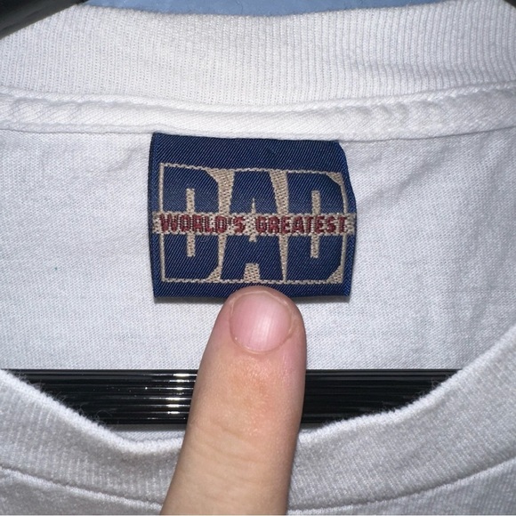 Vintage World’s Greatest Dad T-Shirt Sz L - Picture 3 of 5